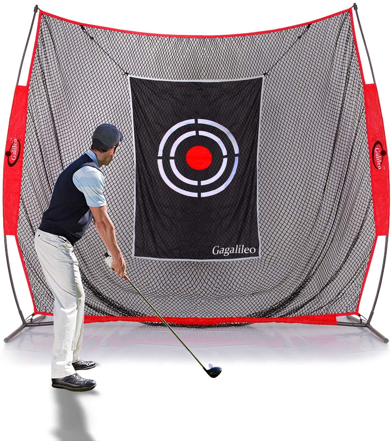 Galileo Driving Range Golf Hitting Nets | Hitting Nets for Indoor Golf