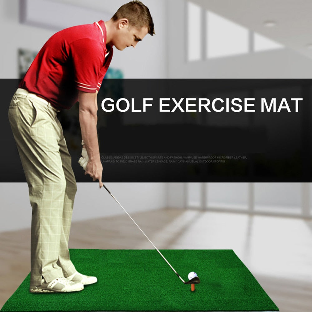 Indoor Hitting Pad Practice Grass Mats | Golf Training Aids